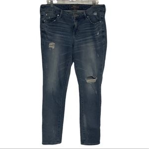 Torrid Boyfriend Distressed Straight Jeans